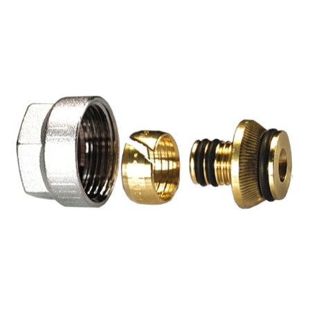 Raccordo multistrato Ivar allacci 20mmx2 per radiatori