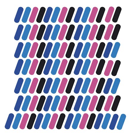 100 st Skyddande Bowlingtejp Elastisk Bowlingtejp Set, Bowling Fingertejp