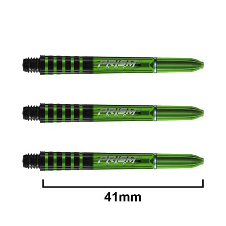 Winmau Prism Force Shafts | Winmau.com Intermediate / Green