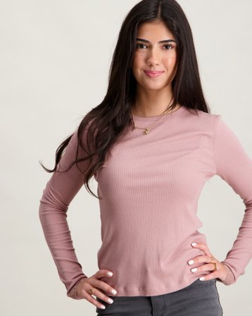 Creamie T-shirt LS Rosa T-skjorter Jente - Kids Brand Store