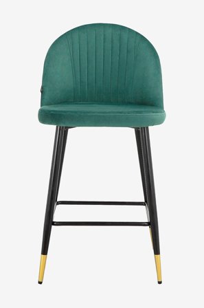 Loft24 - Spisebordsstol MARLIS, 2-pak - Grøn - Stole - Fra Homeroom