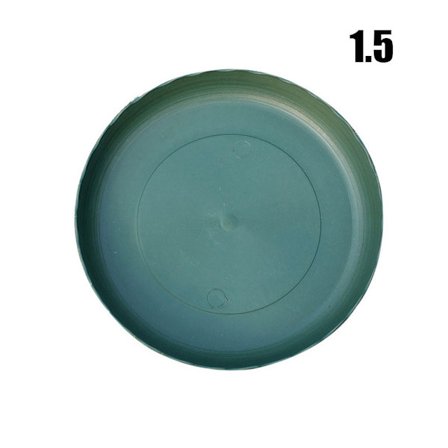 Stor rund kort blomkruka Kontroll Rot Roskruka Plantering Fröplanta Förtjockning Plast Blomma Gallon Kruka eller bricka