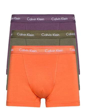 3P Trunk Boksershorts Oransje Calvin Klein