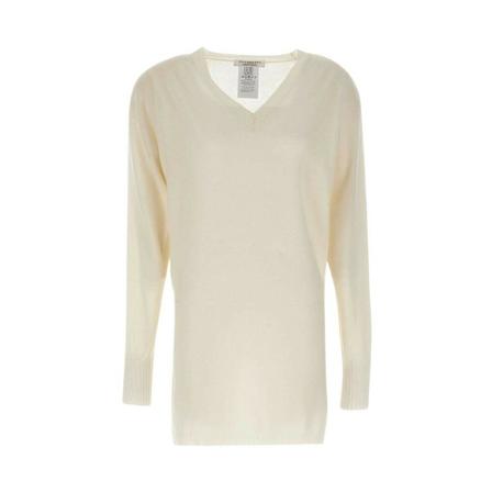 Philosophy di Lorenzo Serafini Knitted Kjole Hvid, Dame