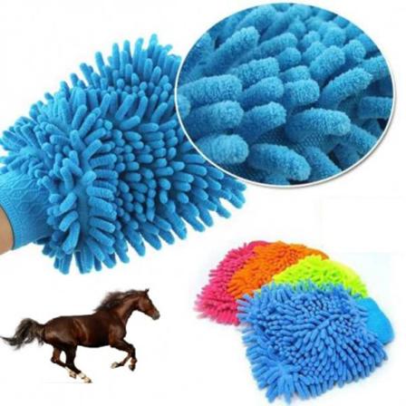 Microfiberhandske För Hästen Lila