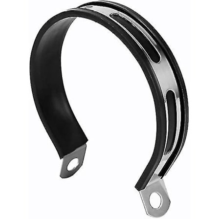 Udstødningsrørbeslag, Universal Rustfrit Stål Motorcykel Udstødningsdæmper Rørbeslag Udstødningsdæmper Rør Lydpotte Hængebeslag 1stkbla