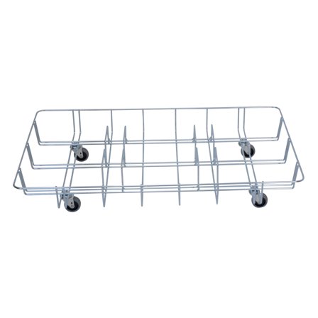 Hykab 53052 Trådvagn för sopkärl För 3 x 60 l sopkärl (Patricia), Lager & miljö