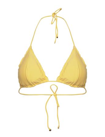 Jamaica Top Swimwear Bikinis Bikini Tops Triangle Bikinitops Keltainen Missya