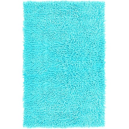 Turkoosi kylpymatto, liukumaton kylpymatto (50 x 80 cm)