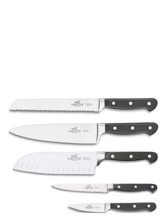 Knife Set Pluton 5-Pack Silver Lion Sabatier