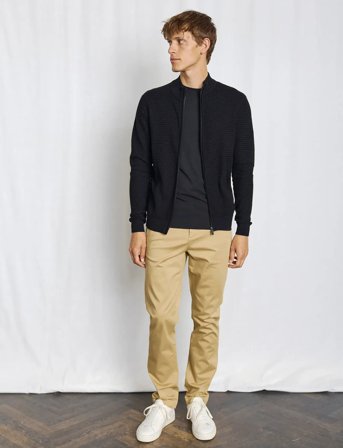 Bruun & Stengade Bs Waldis Regular Fit Knitwear - Black - S