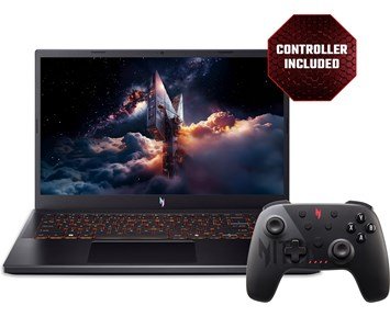 Acer Nitro V 15 ANV15-52-77B2 - 165 Hz gaminglaptop med RTX 5050 & handkontroll