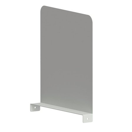 Hylleavdeler, 400x360 mm, lysegrå