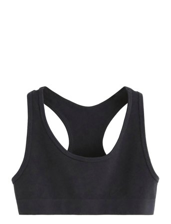Lindex Top Seamless Basic - Black - 170