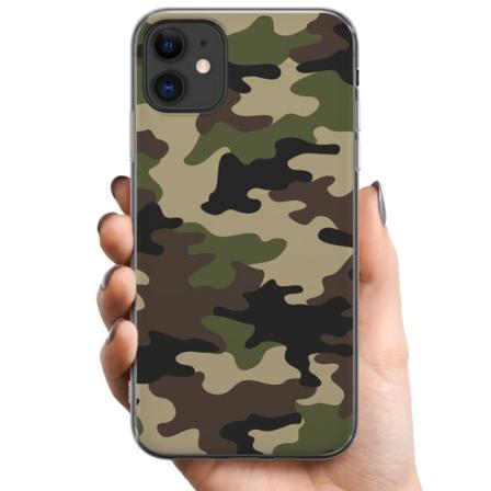 Apple iPhone 11 TPU Mobilcover Skov camo