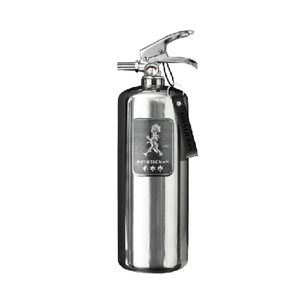 Solstickan Design Brandsläckare, 2 kg, Edition steel Brandsläckare & brandfiltar ONESIZE