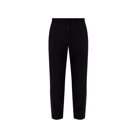 Paul Smith, Pleat-front trousers Zwart, Heren, Maat:W34,Katoen