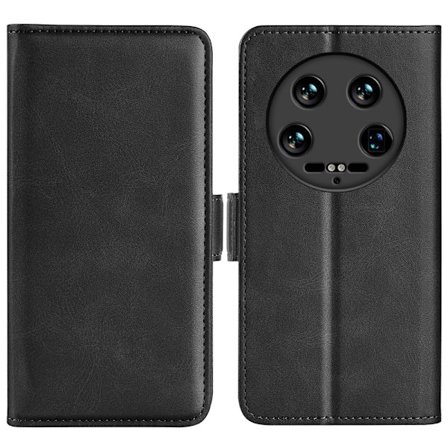 SKALO Xiaomi 14 Ultra 5G Premium Plånboksfodral - Svart