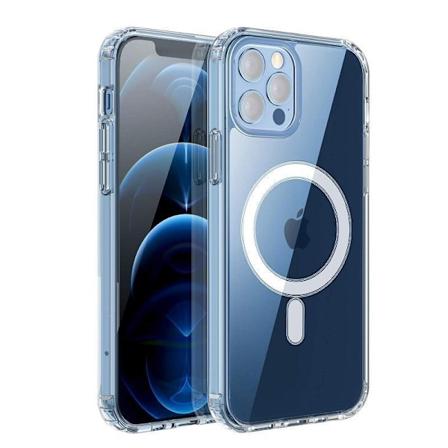 iPhone 16 - Magasafe Kompatibel Extra St tt ligt Slim Mjuk Skal Transparent