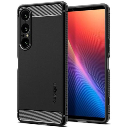Mobilskal till Sony Xperia 1 VII Rugged Armor - Matte Svart