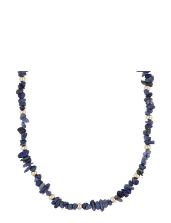 Capri St Neck 42 Accessories Jewellery Necklaces Pearl Necklaces Blå SNÖ Of Sweden*Betinget Tilbud