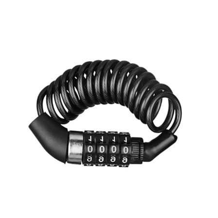 Sykkelhjelmlås med kode for terrengsykkel, elektrisk kjøretøy, tyverisikring, teleskopisk vaierlås, motorsykkel, bærbar fast hattelås