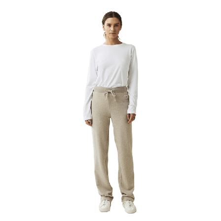 Lexington Jenna Jersey Pants Mjukisbyxor Dam Brun M