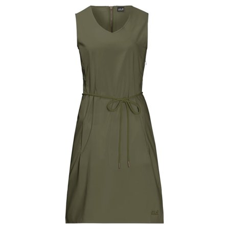 Jack Wolfskin Tioga Road Dress Women dresses Green XL