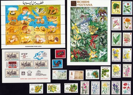 Flora/Fauna - Frimærkepakke - Postfrisk