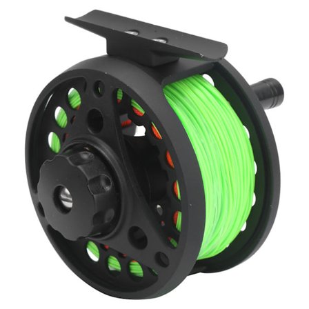 75 mm fluefiskerhjul 1:1 hastighedsforhold 2+1 BB aluminiumslegering metal rockfiskerhjul