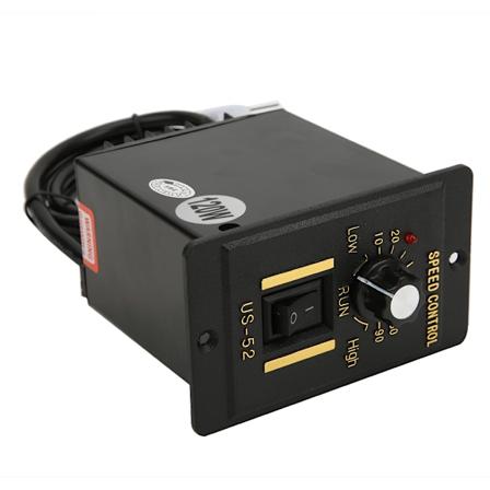 BERM Motorhastighetsregulator med Potensiometer Gjenget Knapp 3.96 Grensesnitt AC220V 50/60Hz120W