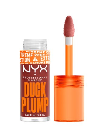 NYX Professional Makeup Nyx Professional Makeup Duck Plump Lip Lacquer 06 Brick Of Time 7Ml - Nude - 7 ml