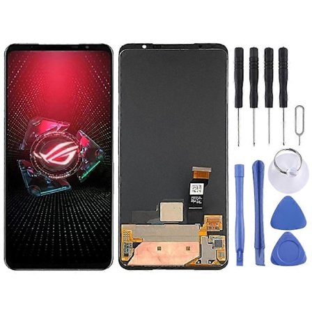AMOLED LCD-skjerm med digitizer, fullstendig montert for ASUS ROG Phone 6-WELLNGS