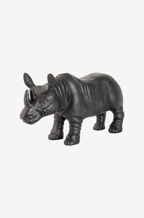 Halvor Bakke - Nairobi Næsehorn - Sort - Dekoration - Fra Homeroom