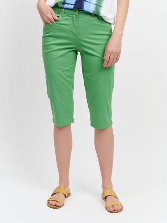 BRANDTEX - Madelaine Knickers - Grøn - Straight Fit