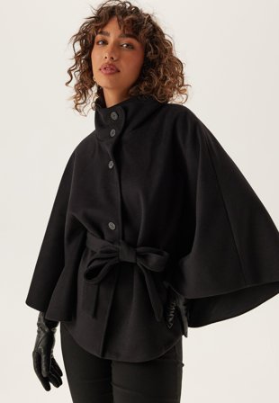 BUBBLEROOM-High Collar Cape-L/XL
