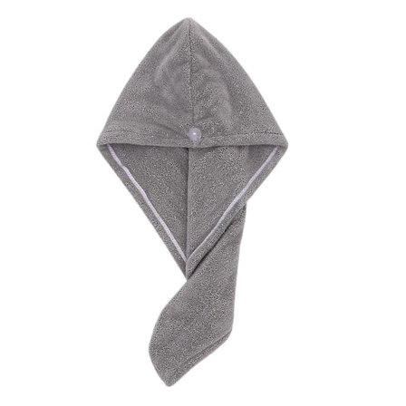 Tørrehårshåndklæde og tørrehætte Hurtigtørrende hårhåndklæde til langt hår