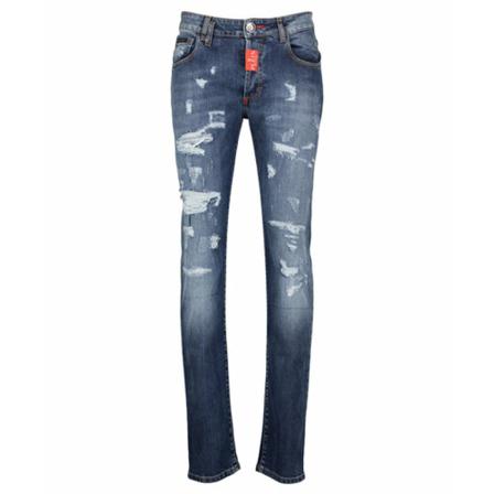 Philipp Plein Jeans Blå, Herre, Størrelse: W30