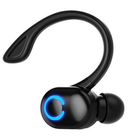 Trådlös hörlur, enkel öra, Bluetooth-kompatibelt 5.3 headset, in-ear