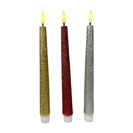 Julsimuleringsljus feststämning dekoration falska ljus tårar vax fjärrkontroll ljus