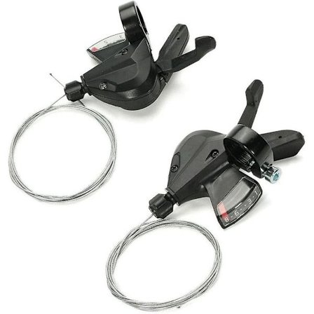 1 Par Sykkelgirhendel, 3x8-trinns Sykkelgir Derailleur