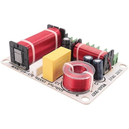 3-veis høyttalerfrekvensdeler 300W HiFi delefilter frekvensfordeler for DIY hjemmehøyttaler