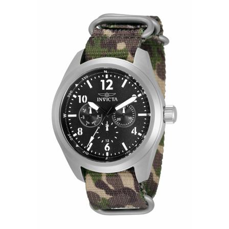 Invicta Watches Coalition Forces Quartz Herenhorloge - 46mm - Met extra banden , Grijs , Heren , Maat: ONE Size Horloges