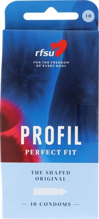 RFSU Profil Kondomer 10 stk, Mænd, Krop & Helse, Kondomer