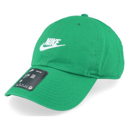 Nike - Green - unconstructed - Cap - Club Futura Wash Malachite/White Dad Cap - Hatstore