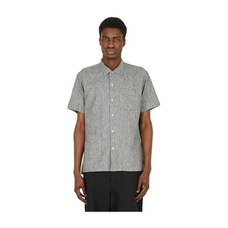 Engineered Garments Camp Short Sleeved Shirt Grå, Herre Skjorter