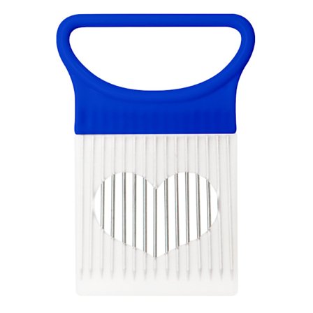 Sininen viipalointilaite hedelmille ja vihanneksille, ruostumaton teräs H