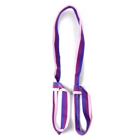 Yogamatta bärrem Yogamatta sele Slinge, Hållbar Justerbar Fuchsia Rosa