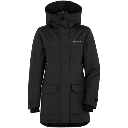 Didriksons Frida Women's Parka 5 Women synthetic-lined parkas Black 40