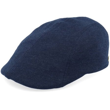 Mayser - Blå flatcap Keps - Prince Gin Denim Flat Cap @ Hatstore